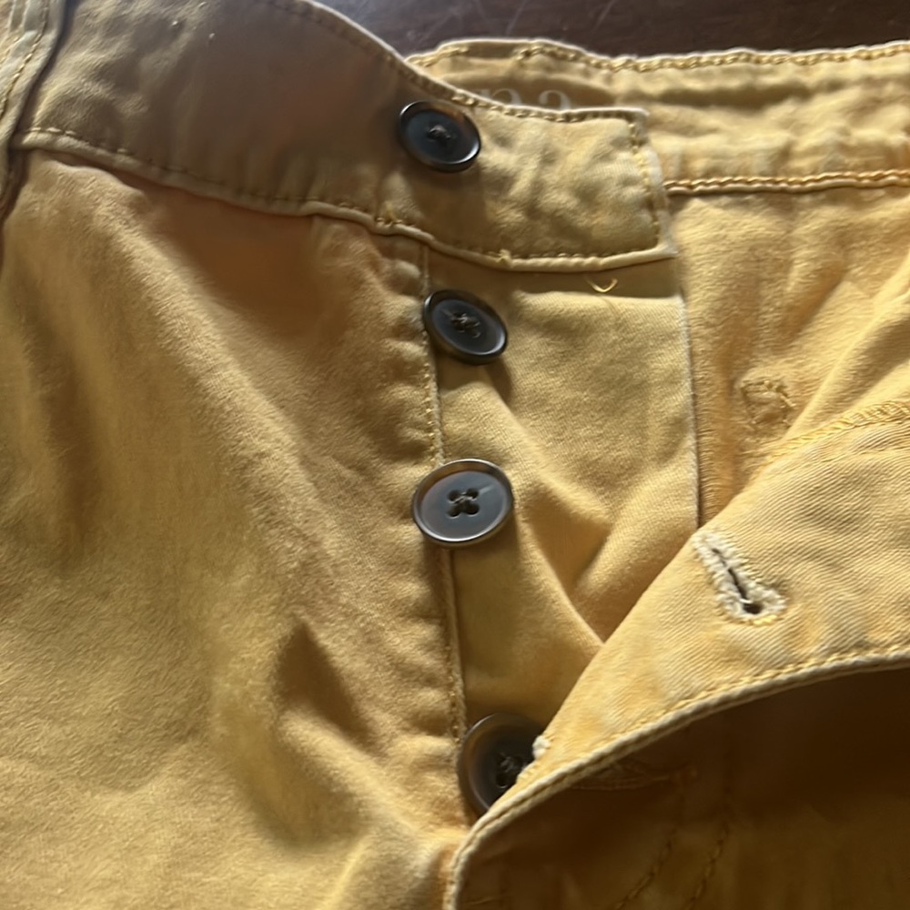 Ana Button Fly High Rise Jean Shorts - Picture 2 of 7